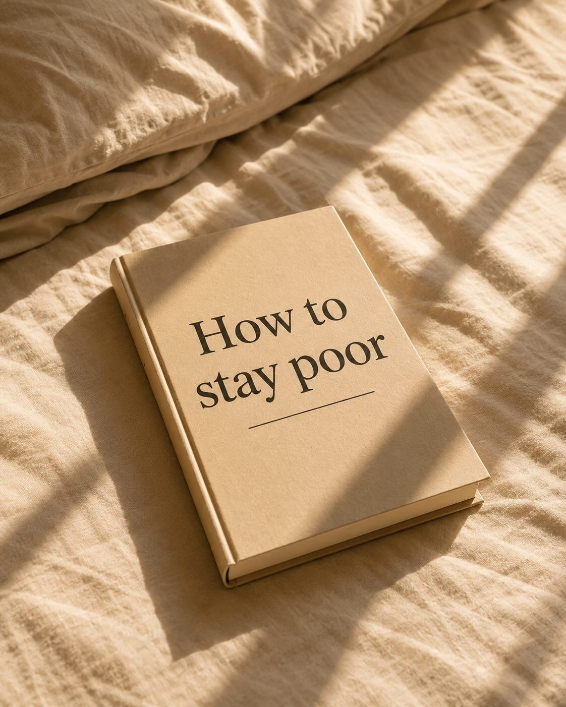 How to Stay Poor